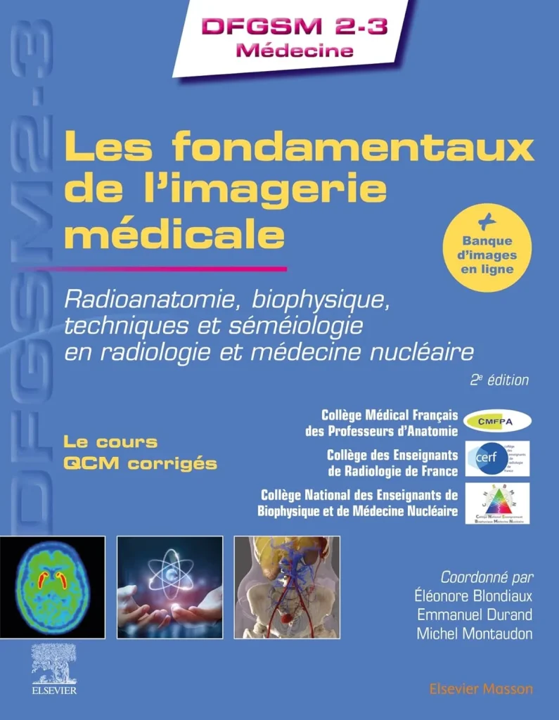 Couverture Les Fondamentaux de l'imagerie médicale - DFGSM 2-3
